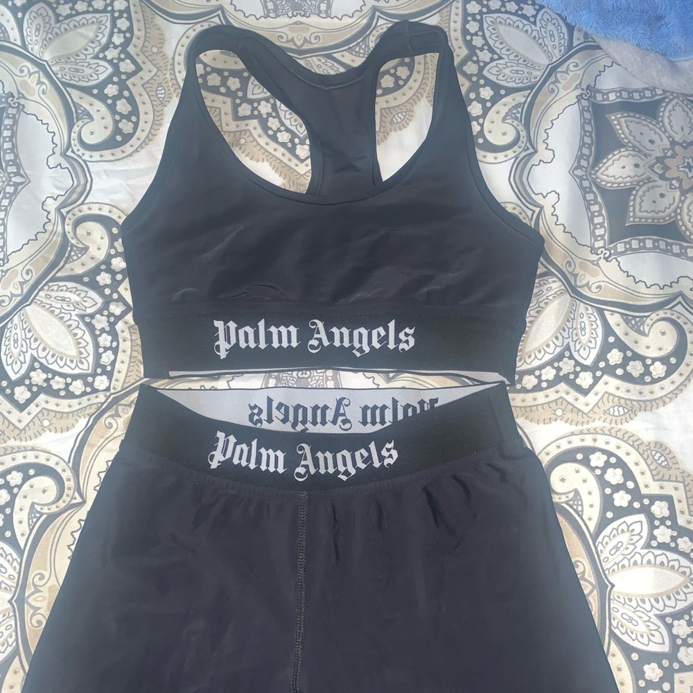 palm angles tight and bra set